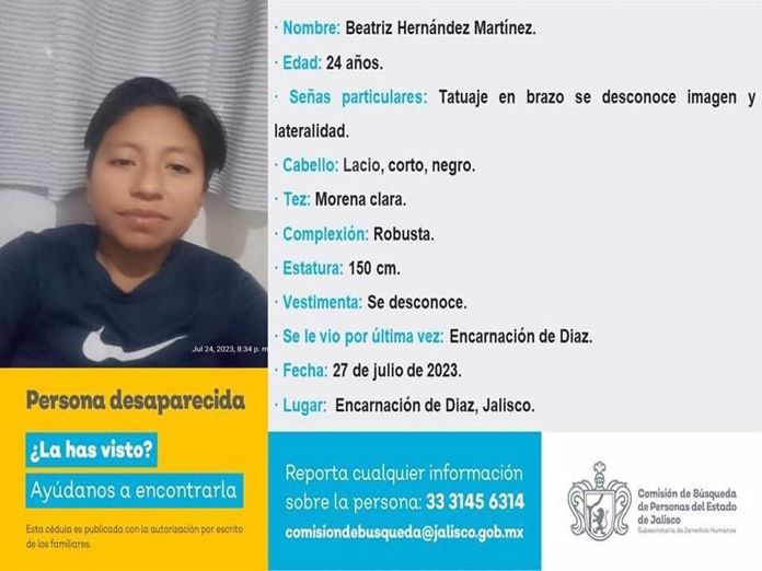 Fiscalía de Jalisco inicia búsqueda de 4 mujeres desaparecidas en La Chona 