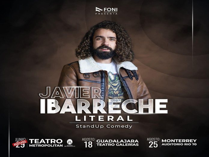 “Literal”, el Stand Up que el multifacético Javier Ibarreche presentará en el Teatro Galerías
