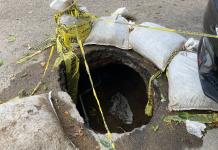 Una reparación de rutina en una cochera “destapó” un túnel en la colonia Independencia