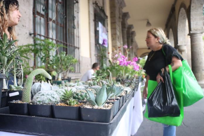 Realizan la exposición ‘Flores y Colores de México’ en el Centro Histórico de Guadalajara