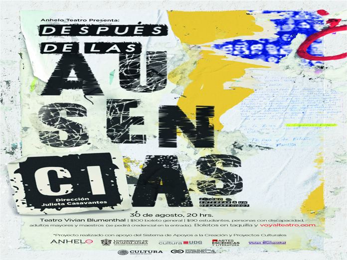 “Después de las Ausencias”: una obra teatral sobre desaparición forzada y violencia institucional en Jalisco