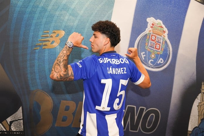 Jorge Sánchez es nuevo jugador del Porto de Portugal