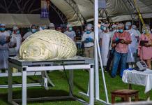 Chiapas rompió el Récord Guinness con la elaboración de la bola más grande de queso
