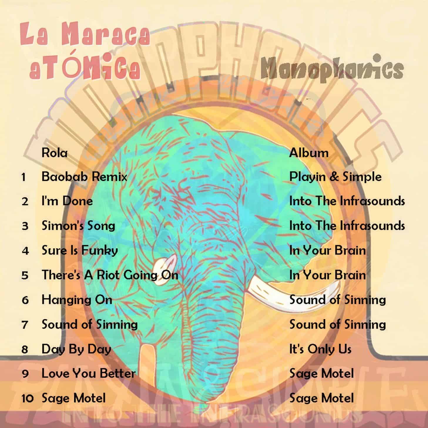 La Maraca Atómica - Ma. 05 Sep 2023 - Monophonics