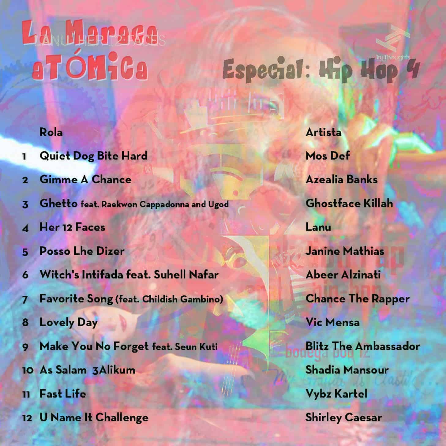 La Maraca Atómica - Ju. 07 Sep 2023 - Especial: Hip Hop 4