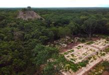 Descubren un palacio maya en la zona arqueológica de Kabah en Yucatán