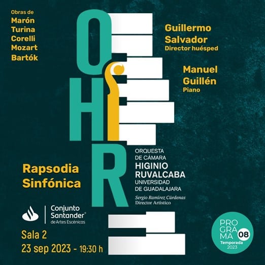 La Orquesta de Cámara Higinio Ruvalcaba presenta su octavo programa de la temporada 2023