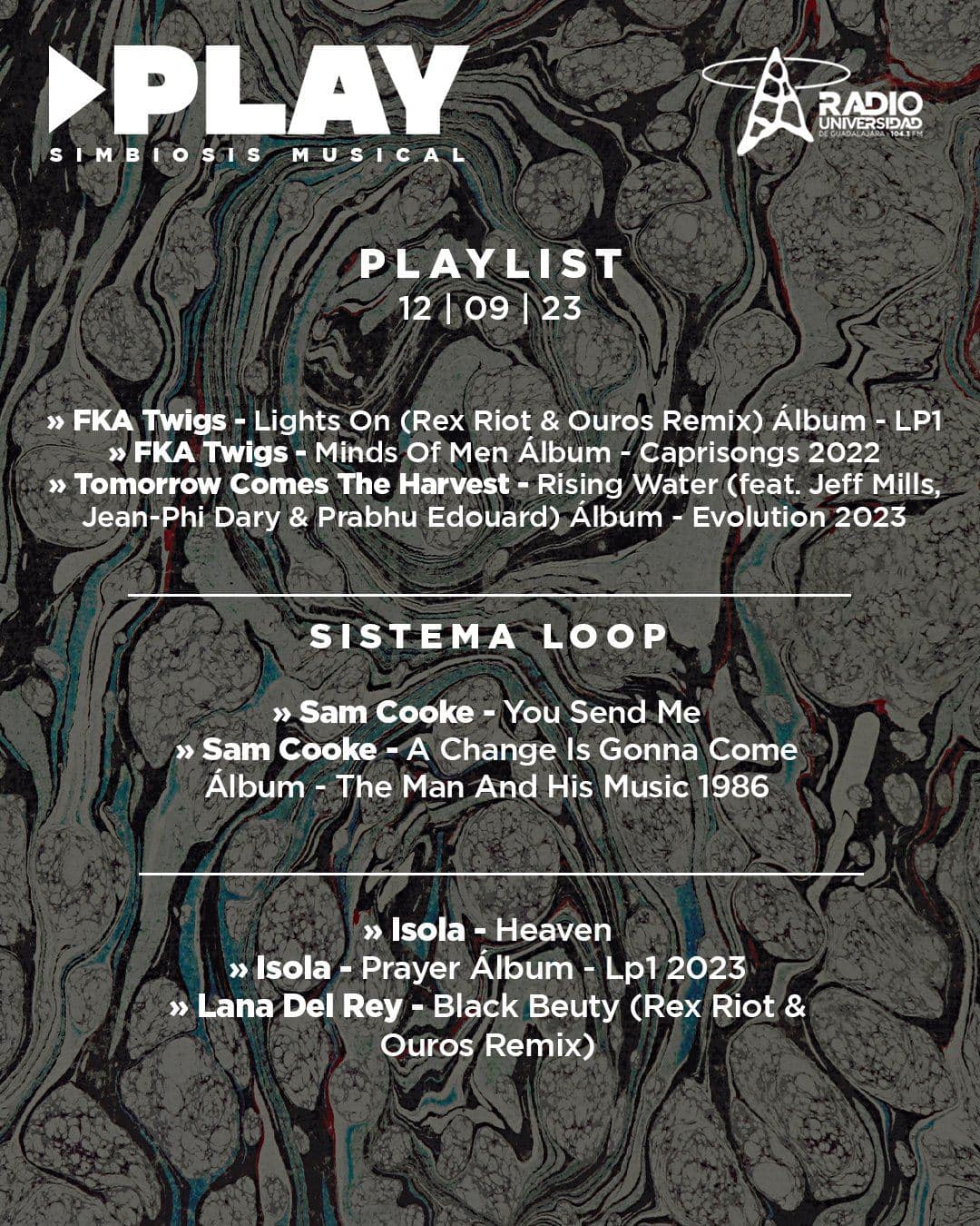 PLAY Ma. 12 Septiembre 2023 PLAY Ma. 12 Septiembre 2023