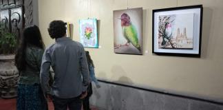 Pintores del Jardín del arte de Chapalita exponen sus obras en el Palacio municipal de Zapopan