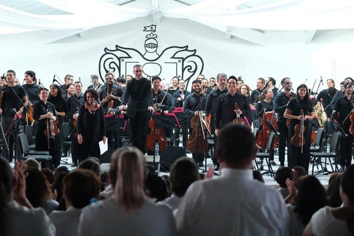 La Orquesta Filarmónica de Jalisco se presentó en el Complejo Penitenciario de Puente Grande