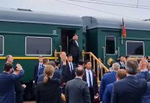 Líder norcoreano parte de Rusia a bordo de su tren blindado