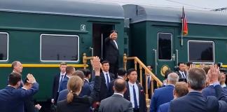Líder norcoreano parte de Rusia a bordo de su tren blindado