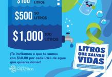 Donación de Milagros lanza campaña para recaudar agua para niños trasplantados