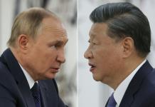Putin anuncia que viajará a China en octubre invitado por el presidente Xi