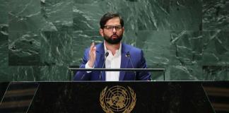 Boric ataca en la ONU al régimen de Ortega y pide levantar sanciones contra Cuba y Venezuela