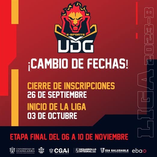 Para remover el desarrollo de habilidades estratégicas y técnicas, arrancará la segunda Liga E-sports UDG 2023