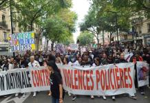 Incidentes en París en una protesta contra la violencia policial