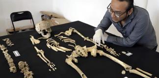 Descubren 11 entierros humanos, 1000 piezas y un petrograbado en el centro de México