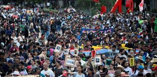 Reclamo de justicia marca aniversario de desaparición de los 43 estudiantes de Ayotzinapa