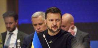 Zelenski celebra la clasificación de Ucrania para la Eurocopa