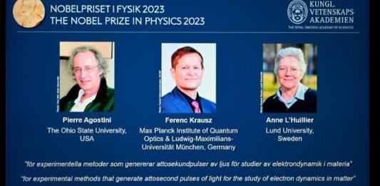 Los diez últimos ganadores del Premio Nobel de Física