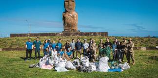 La cruzada mundial de la recóndita Isla de Pascua contra los plásticos de los océanos