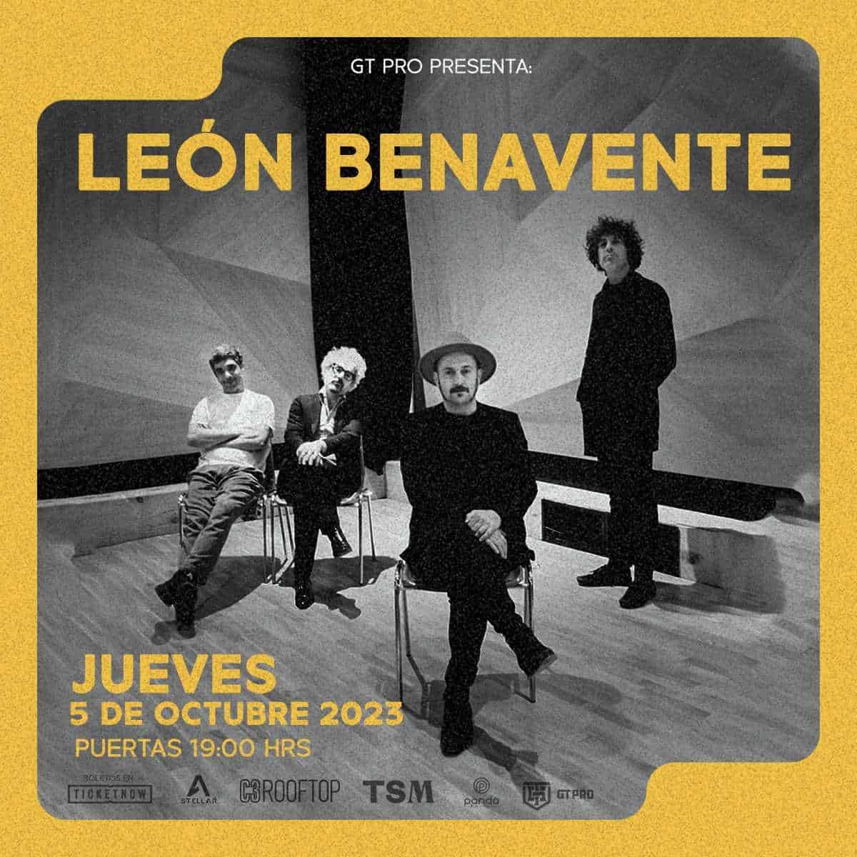 La banda española León Benavente celebrará 10 años de trayectoria en Guadalajara