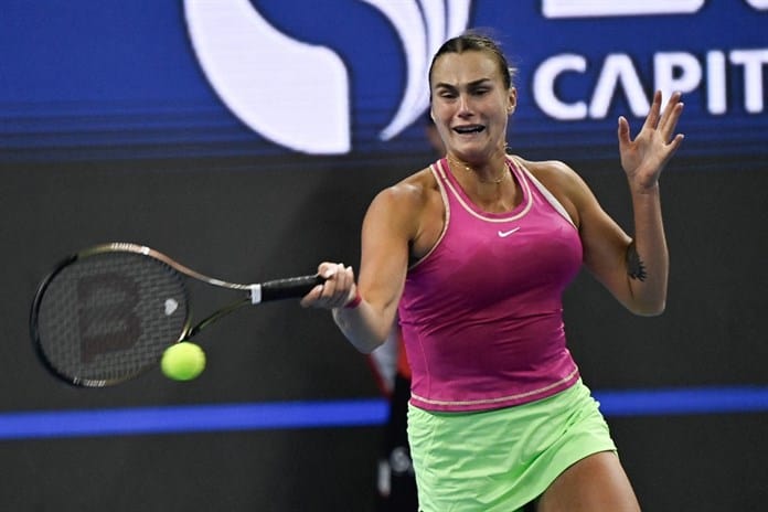 Sabalenka completa los cuartos de final del torneo WTA de Pekín