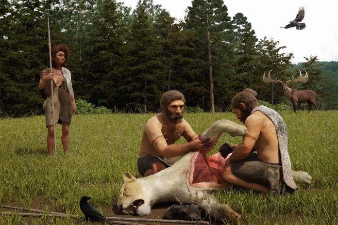 Los neandertales cazaban leones hace 48.000 años
