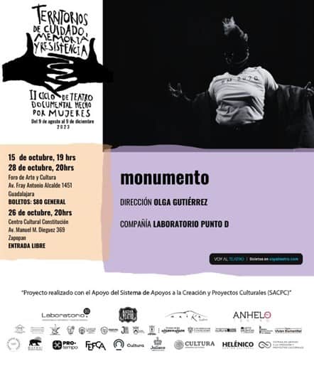 Proyectarán Monumento, un concierto documental sobre la violencia contra las mujeres en Jalisco