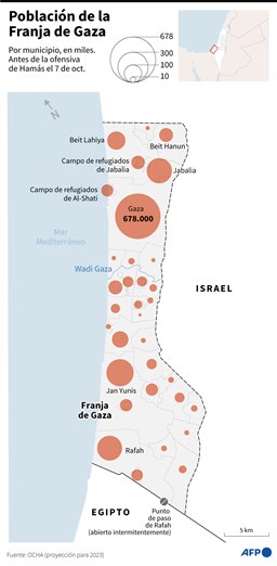 Brasil pide a Israel un corredor humanitario en Gaza