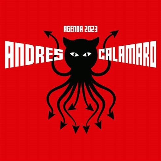 Con ‘Loco’, ´Mil horas’ y una ‘Honestidad brutal’, Andrés Calamaro se presentará en Guadalajara