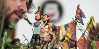 Caminantes de plastilina: artista colombiano moldea el dolor de la migración en América