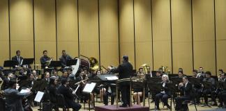 Por sus 134 años, la Banda de Música del Estado de Jalisco se presentó en el Teatro Degollado