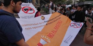 Estudiantes de la Prepa de Tonalá exigen a Sergio Chávez mantener clausurado el Rastro Municipal