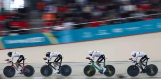 M&eacute;xico arrasa en el madison en cierre del ciclismo en pista en Santiago-2023