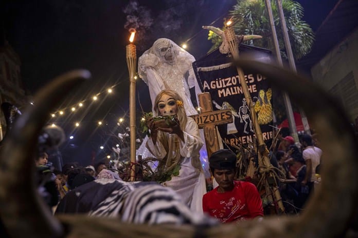 Los Agüizotes, la noche en que los fantasmas salen en la ciudad nicaragüense de Masaya Los Agüizotes, la noche en que los fantasmas salen en la ciudad nicaragüense de Masaya