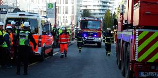 Cuatro obreros mueren en un accidente de una construcción en Alemania
