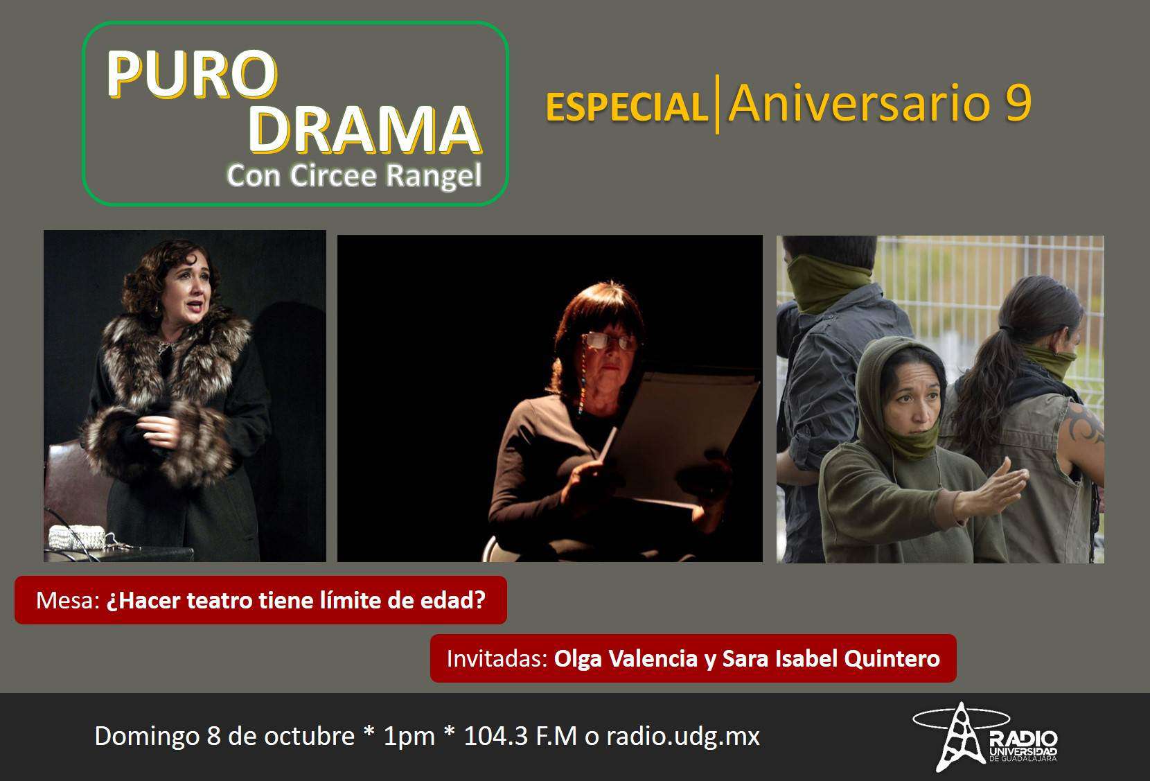 Puro Drama - Do. 08 Oct 2023 - Celebrando 9 años Puro Drama - Do. 08 Oct 2023 - Celebrando 9 años