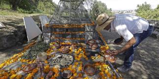 Una tumba prehispánica de hace 1.000 años abre sus puertas por el Día de Muertos en México