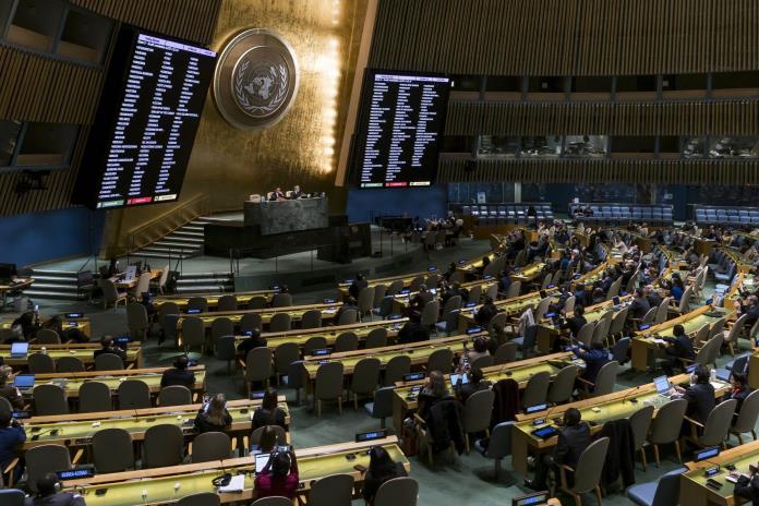 La Asamblea General de ONU exige el fin del embargo a Cuba con sólo dos votos en contra La Asamblea General de ONU exige el fin del embargo a Cuba con sólo dos votos en contra