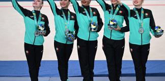 México se cuelga la plata y gana el pase a los Olímpicos de París en gimnasia rítmica