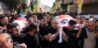 Desolación en el entierro en Cisjordania de combatientes muertos en redada israelí
