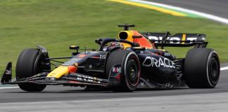 Verstappen sale primero en Brasil; Alonso arranca cuarto, Sainz octavo y Checo, noveno