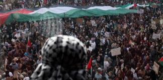 Manifestaciones en varios continentes reclaman el fin de bombardeos israelíes en Gaza