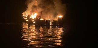 Responsabilizan a capitán por incendio de barco en California con 34 muertos