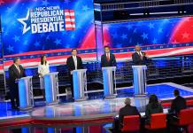 Tercer debate entre republicanos a la sombra de un mitin de Trump