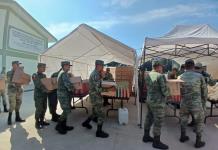Militares de Jalisco entregarán 15 mil despensas a los damnificados por Otis