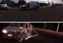 Fin de semana accidentado en carretera a Chapala y Santa Rosa - La Barca