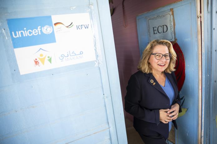 Ministra de Desarrollo defiende ayuda alemana a refugiados palestinos
